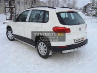 Пороги труба 60,3 мм Volkswagen Tiguan 2011
